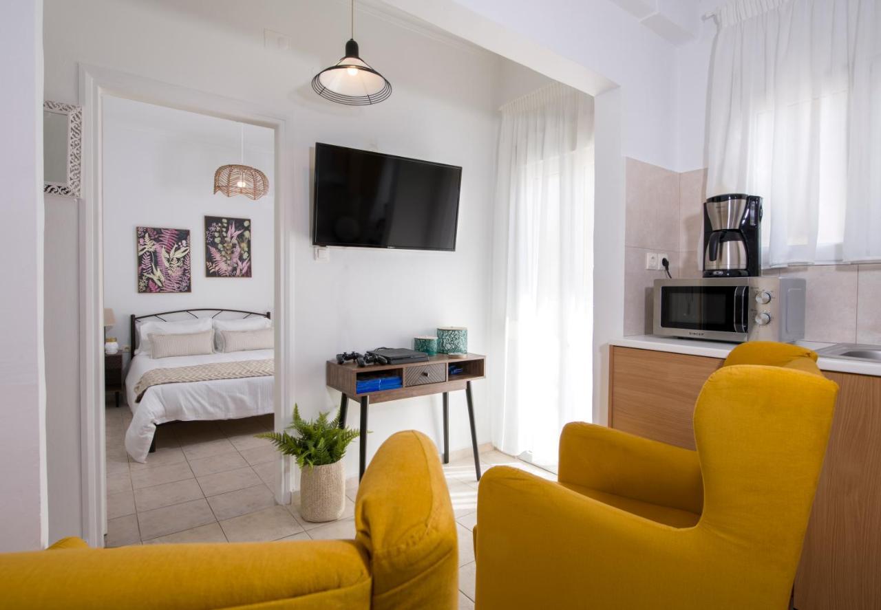 חאניה Center Manolia Dream 1 Bedroom Apartment 100M Away From The Beach מראה חיצוני תמונה